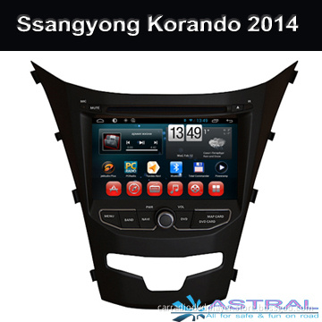 Touch Screen Car Stereo Exporters Bluetooth Device Ssangyong Korando 2014